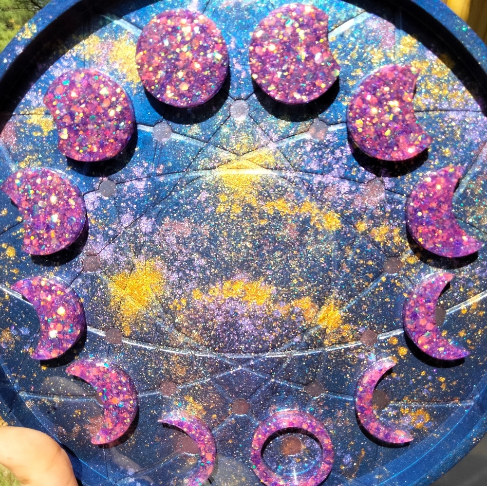 Moon phase wall decor - Picture 3 of 5